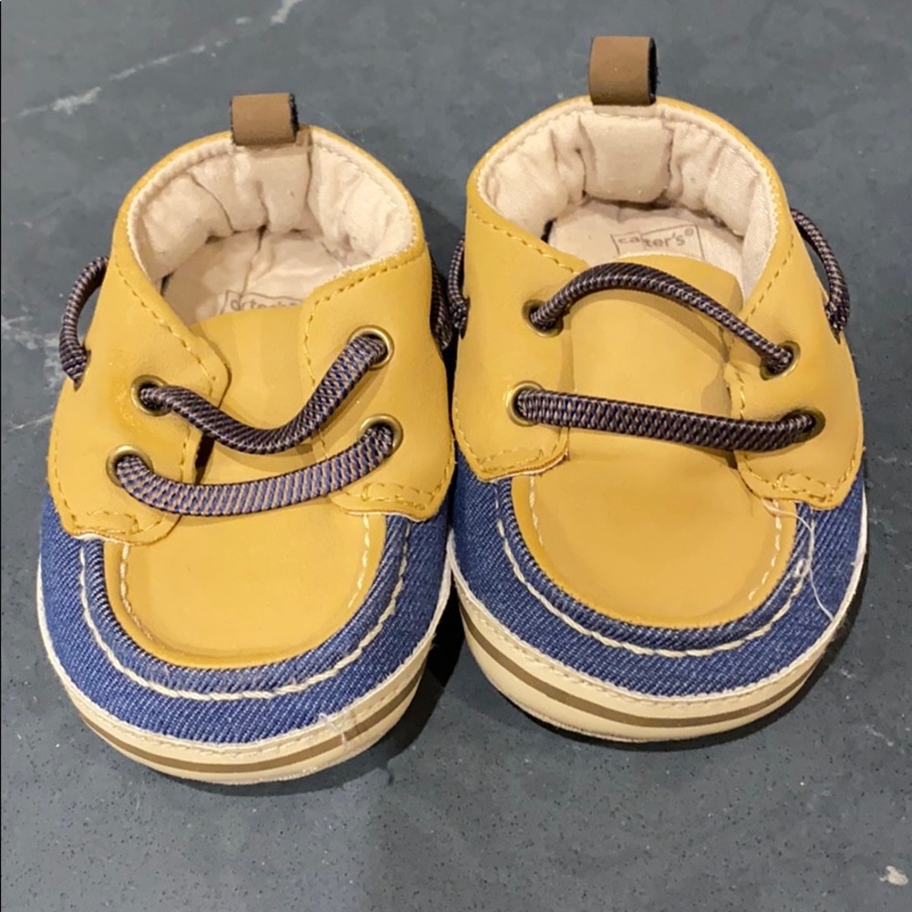 Infant boat shoes